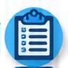 Clipboard with a quote icon
