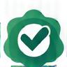 Checkmark in a circle icon