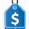 Price tag icon symbolizing transparent costs